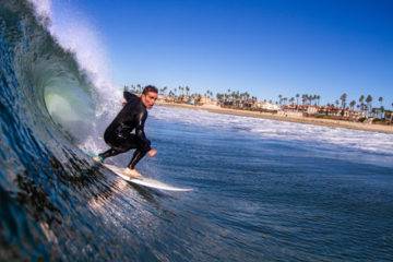 Dr. Rice Surfing